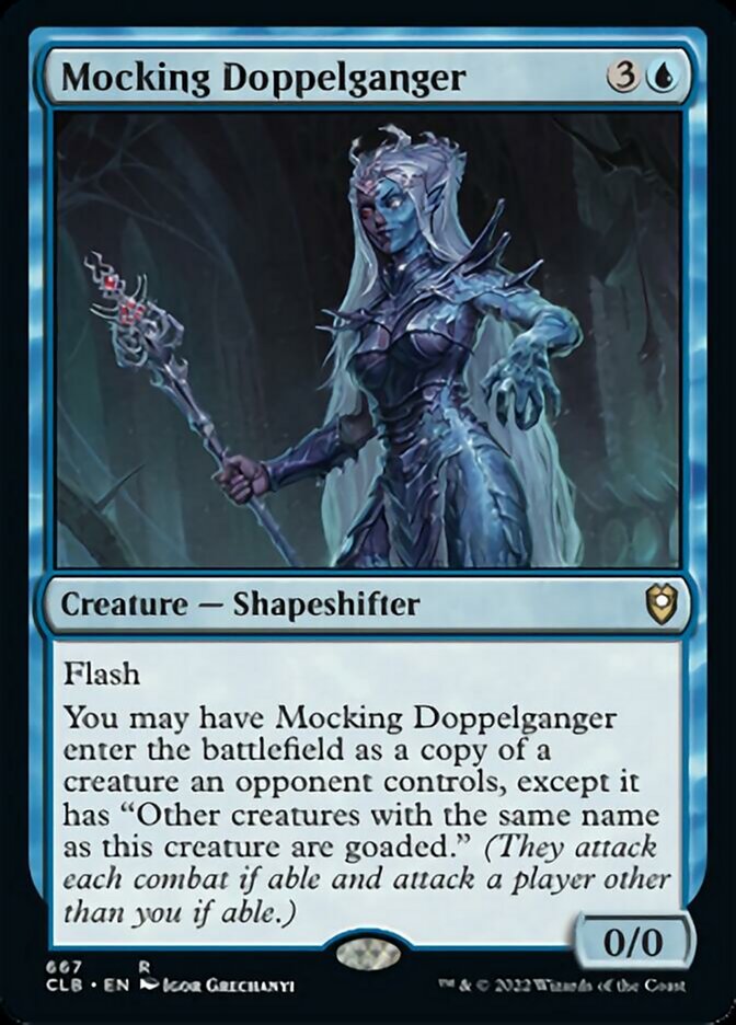 Mocking Doppelganger [Commander Legends: Battle for Baldur's Gate] | Play N Trade Winnipeg