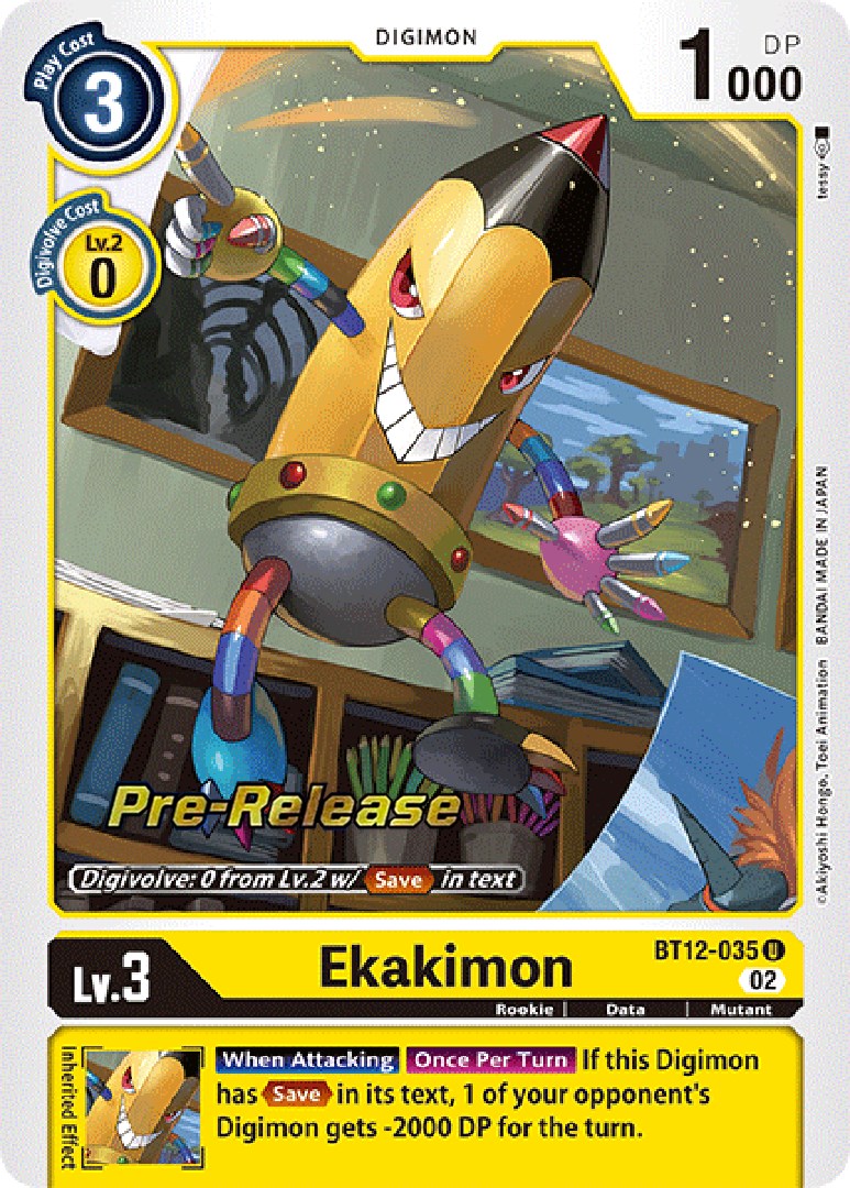 Ekakimon [BT12-035] [Across Time Pre-Release Cards] | Play N Trade Winnipeg