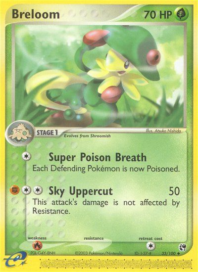 Breloom (33/100) [EX: Sandstorm] | Play N Trade Winnipeg