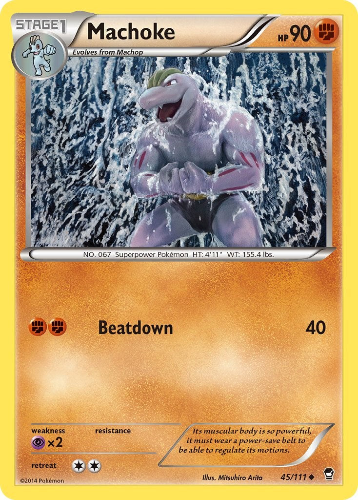 Machoke (45/111) [XY: Furious Fists] | Play N Trade Winnipeg