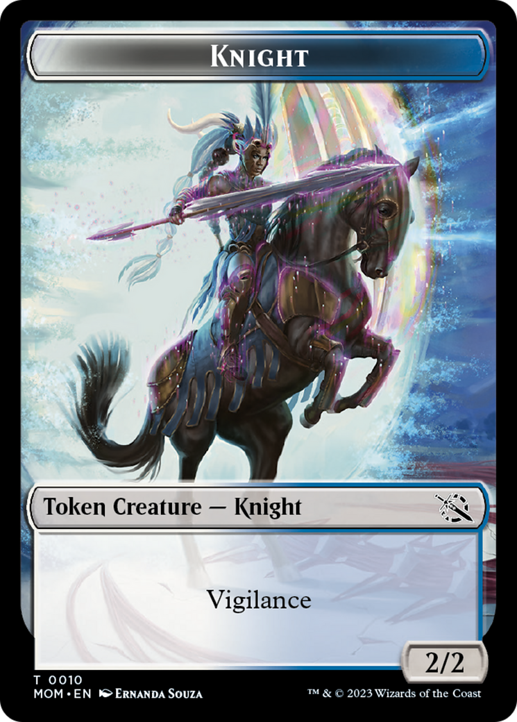 Knight Token [March of the Machine Tokens] | Play N Trade Winnipeg