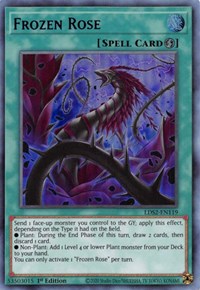 Frozen Rose (Blue) [LDS2-EN119] Ultra Rare | Play N Trade Winnipeg