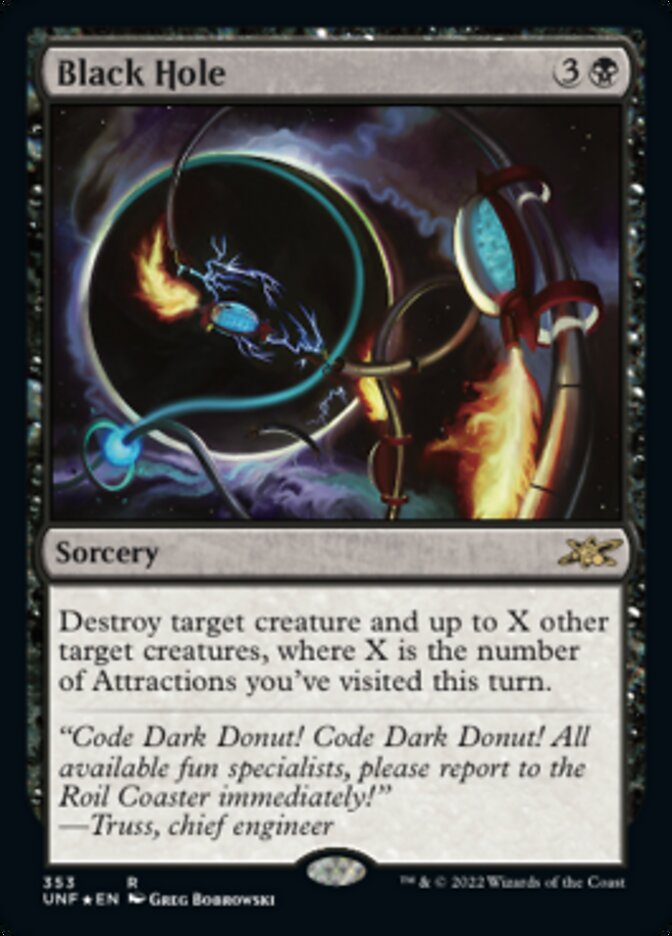 Black Hole (Galaxy Foil) [Unfinity] | Play N Trade Winnipeg