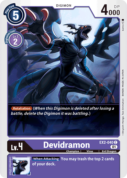 Devidramon [EX2-040] [Digital Hazard] | Play N Trade Winnipeg