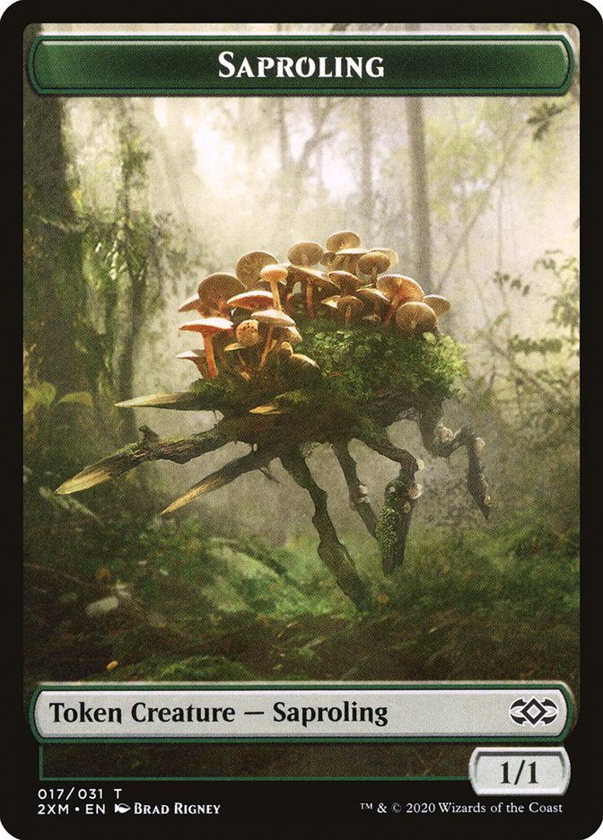 Saproling [Double Masters Tokens] | Play N Trade Winnipeg