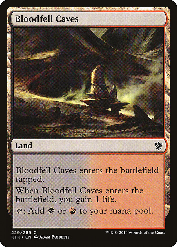 Bloodfell Caves [Khans of Tarkir] | Play N Trade Winnipeg