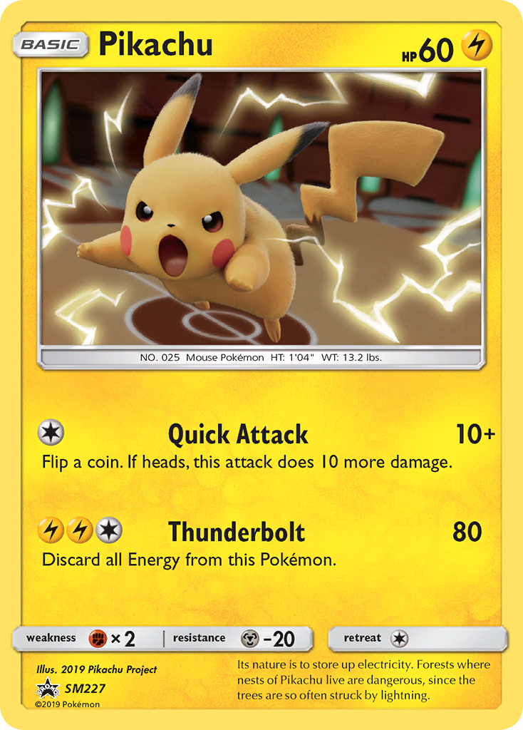 Pikachu (SM227) [Sun & Moon: Black Star Promos] | Play N Trade Winnipeg