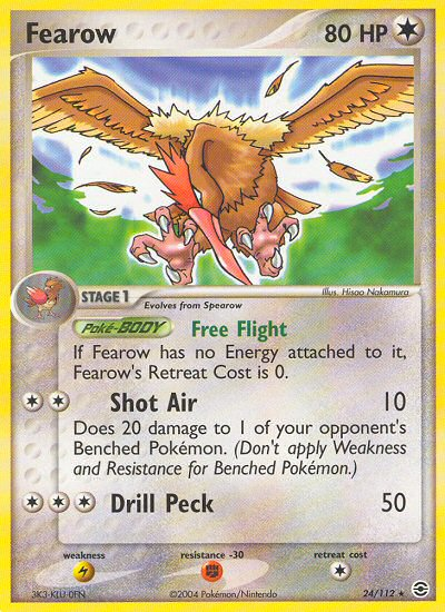 Fearow (24/112) [EX: FireRed & LeafGreen] | Play N Trade Winnipeg