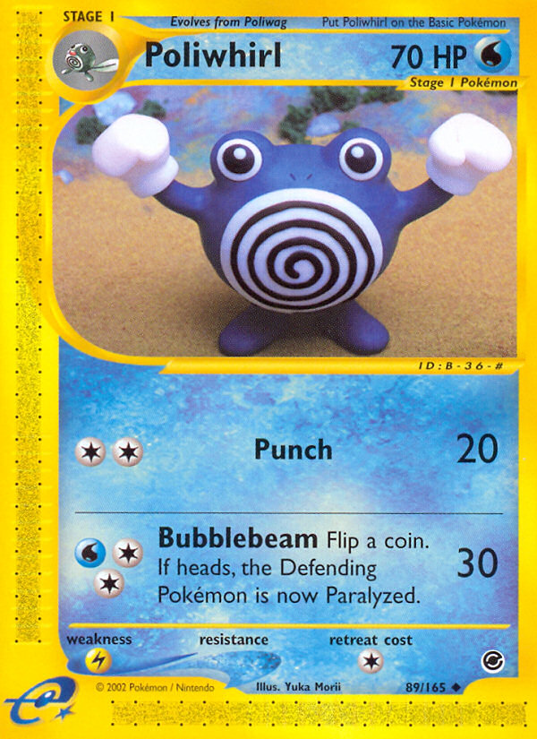 Poliwhirl (89/165) [Expedition: Base Set] | Play N Trade Winnipeg