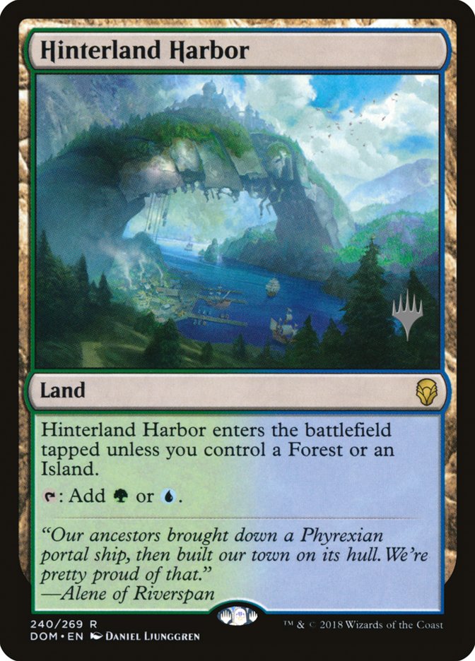 Hinterland Harbor (Promo Pack) [Dominaria Promos] | Play N Trade Winnipeg