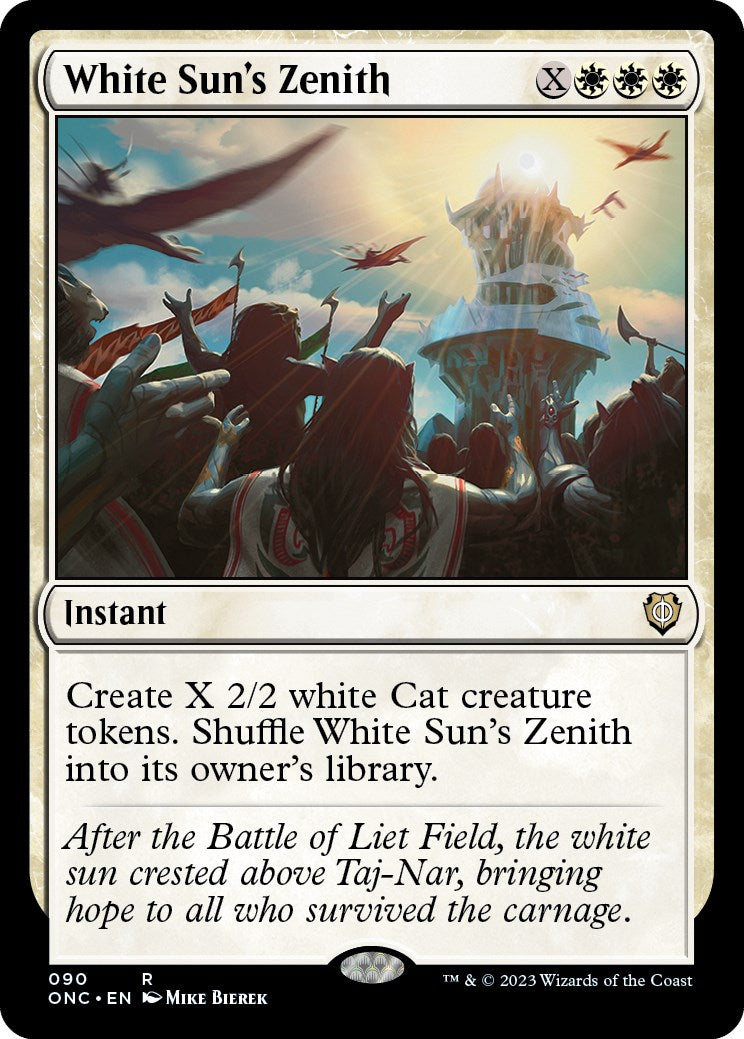 White Sun's Zenith [Phyrexia: All Will Be One Commander] | Play N Trade Winnipeg