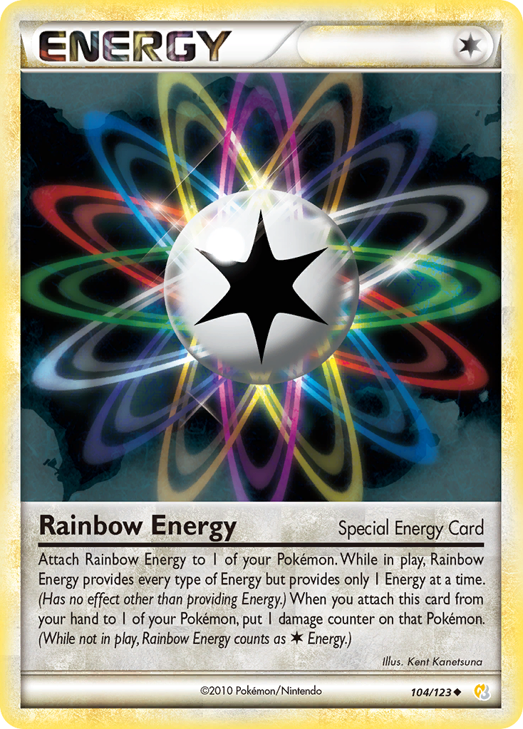 Rainbow Energy (104/123) [HeartGold & SoulSilver: Base Set] | Play N Trade Winnipeg