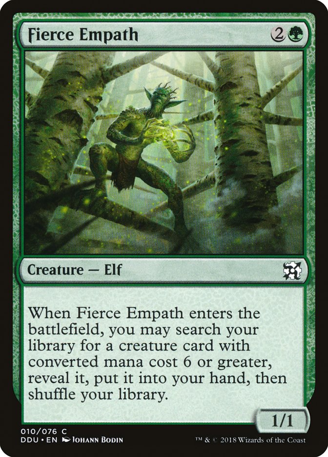 Fierce Empath [Duel Decks: Elves vs. Inventors] | Play N Trade Winnipeg