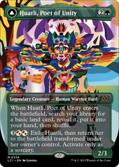 Huatli, Poet of Unity // Roar of the Fifth People (Borderless) [The Lost Caverns of Ixalan] | Play N Trade Winnipeg