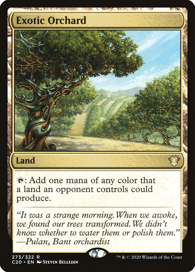 Exotic Orchard [Commander 2020] | Play N Trade Winnipeg