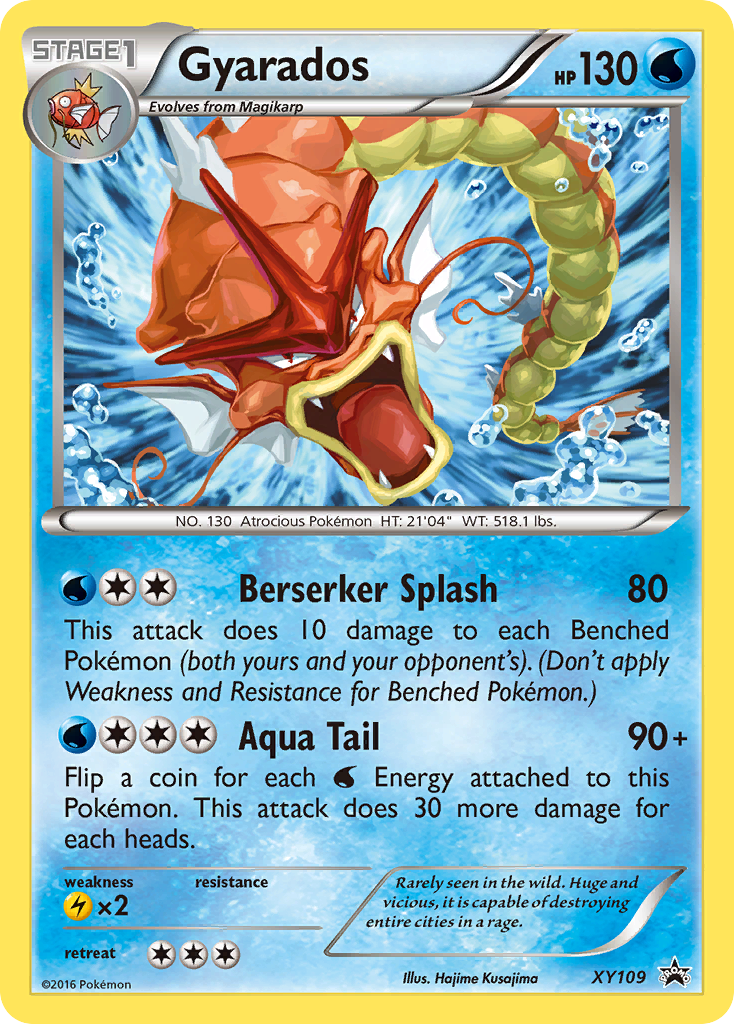 Gyarados (XY109) [XY: Black Star Promos] | Play N Trade Winnipeg