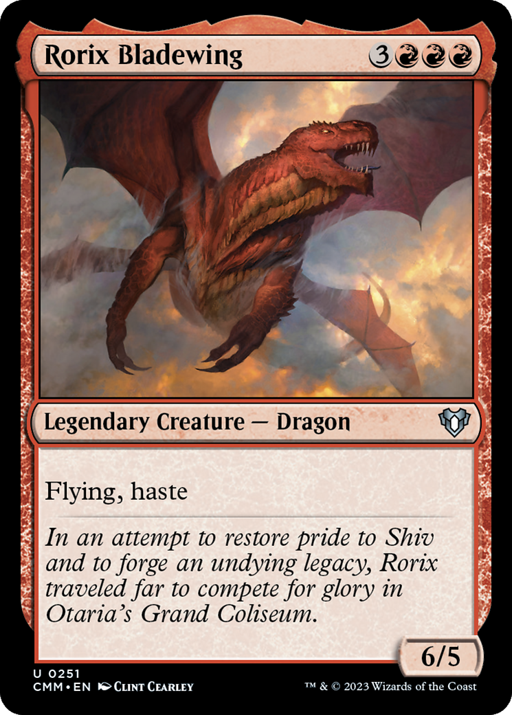 Rorix Bladewing [Commander Masters] | Play N Trade Winnipeg