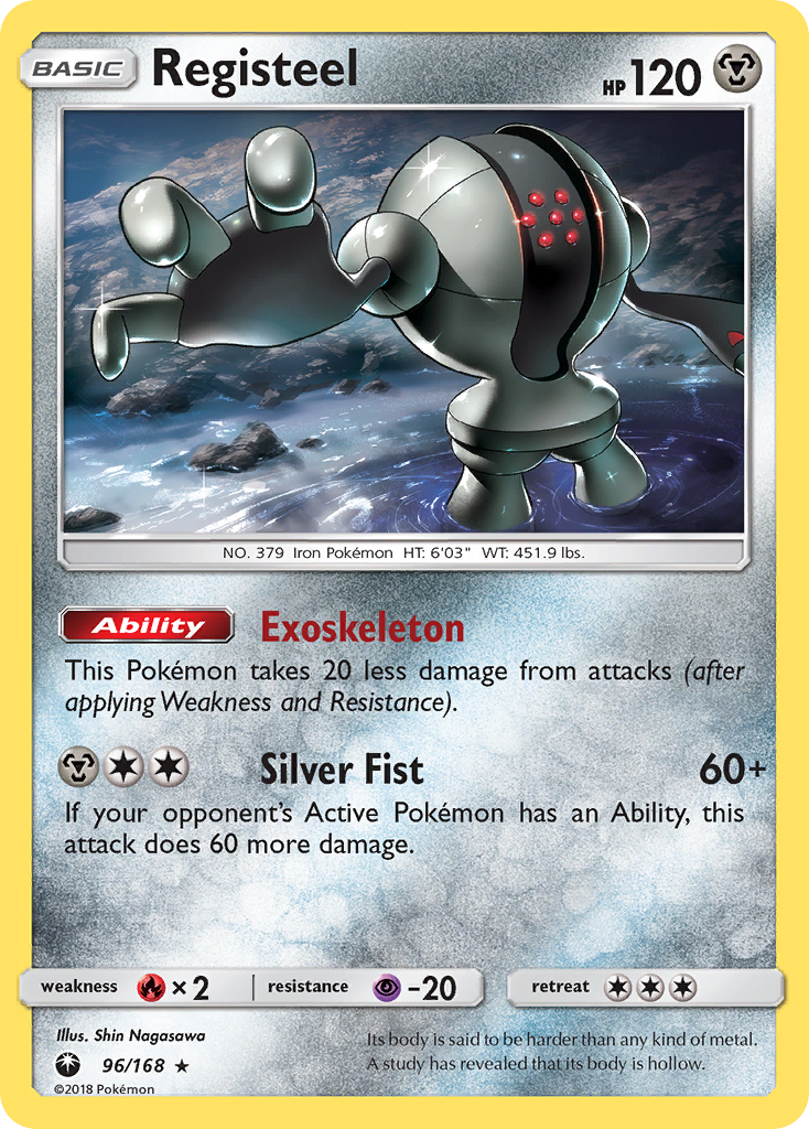 Registeel (96/168) [Sun & Moon: Celestial Storm] | Play N Trade Winnipeg