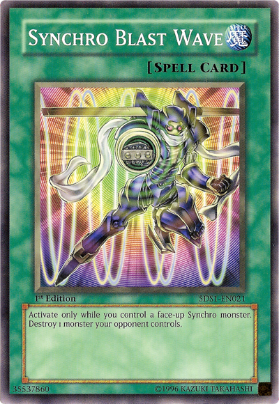Synchro Blast Wave [5DS1-EN021] Common | Play N Trade Winnipeg