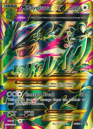 M Rayquaza EX (98/98) (Jumbo Card) [XY: Ancient Origins] | Play N Trade Winnipeg