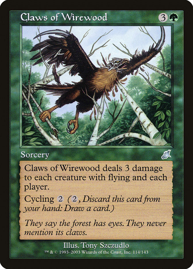 Claws of Wirewood [Scourge] | Play N Trade Winnipeg