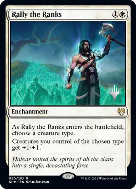 Rally the Ranks [Kaldheim Promos] | Play N Trade Winnipeg