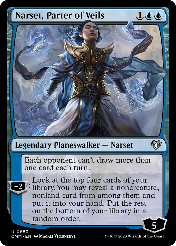 Narset, Parter of Veils [Commander Masters] | Play N Trade Winnipeg