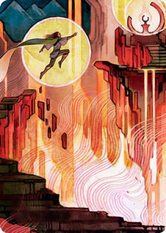 Thrill of Possibility Art Card [Strixhaven: School of Mages Art Series] | Play N Trade Winnipeg