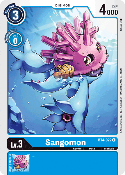 Sangomon [BT4-022] [Great Legend] | Play N Trade Winnipeg