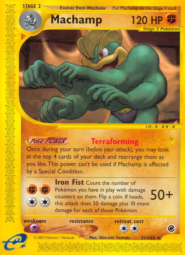 Machamp (51/165) [Expedition: Base Set] | Play N Trade Winnipeg