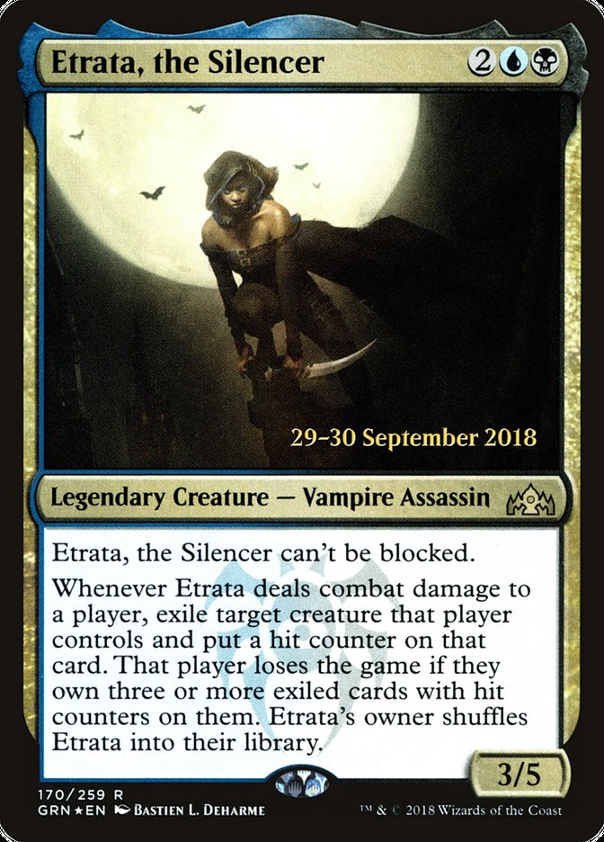 Etrata, the Silencer  [Guilds of Ravnica Prerelease Promos] | Play N Trade Winnipeg