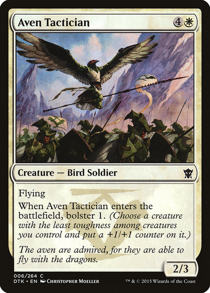 Aven Tactician [Dragons of Tarkir] | Play N Trade Winnipeg