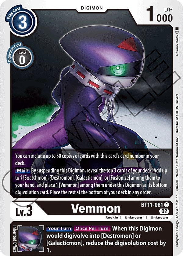 Vemmon [BT11-061] [Dimensional Phase] | Play N Trade Winnipeg