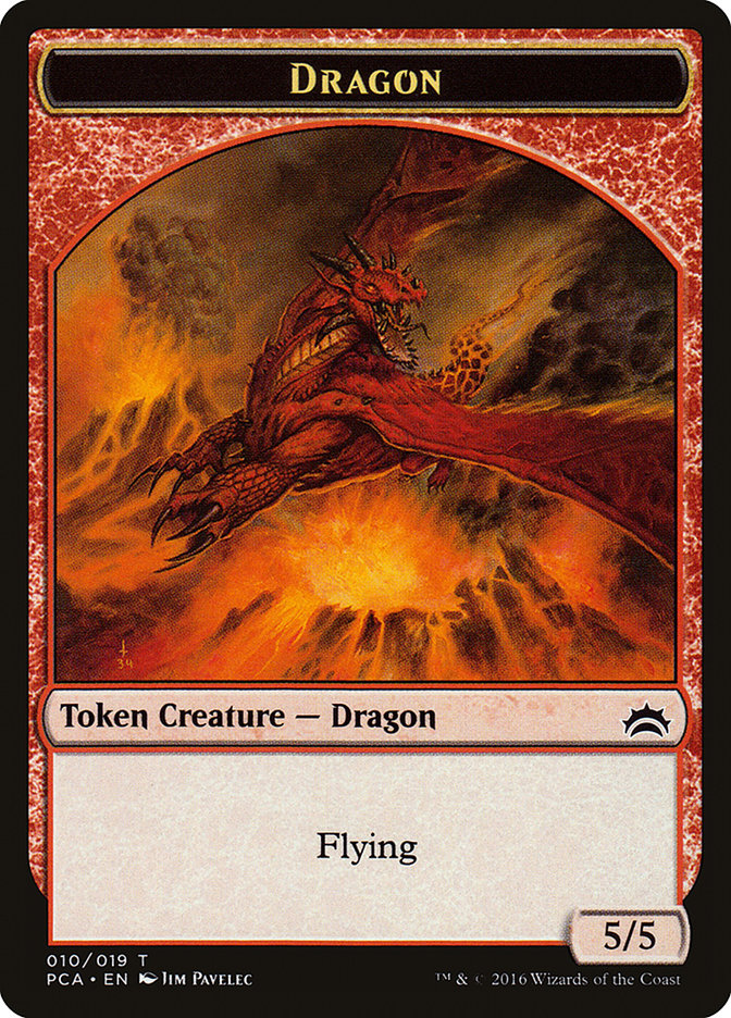 Dragon [Planechase Anthology Tokens] | Play N Trade Winnipeg