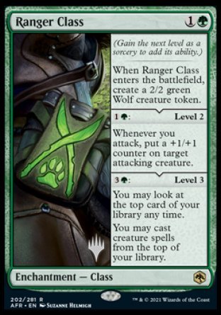 Ranger Class (Promo Pack) [Dungeons & Dragons: Adventures in the Forgotten Realms Promos] | Play N Trade Winnipeg