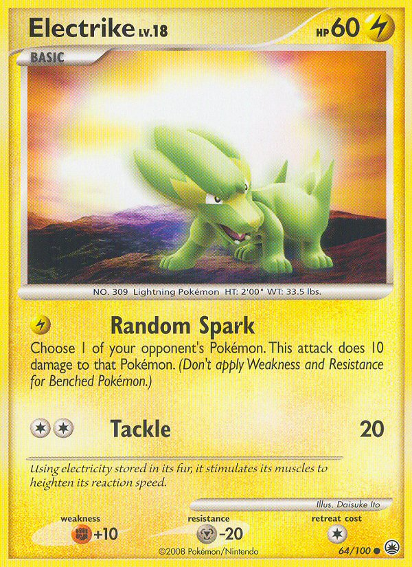 Electrike (64/100) [Diamond & Pearl: Majestic Dawn] | Play N Trade Winnipeg