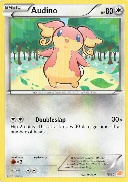 Audino (18/30) [Black & White: Trainer Kit - Excadrill] | Play N Trade Winnipeg