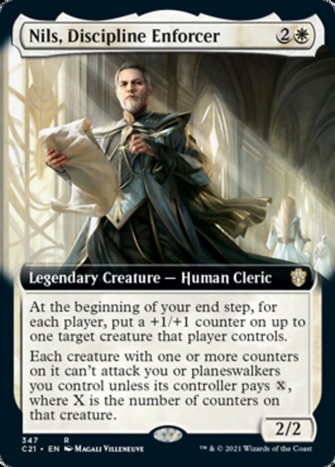 Nils, Discipline Enforcer (Extended) [Commander 2021] | Play N Trade Winnipeg