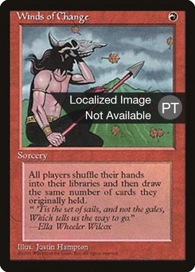 Winds of Change [Fourth Edition (Foreign Black Border)] | Play N Trade Winnipeg