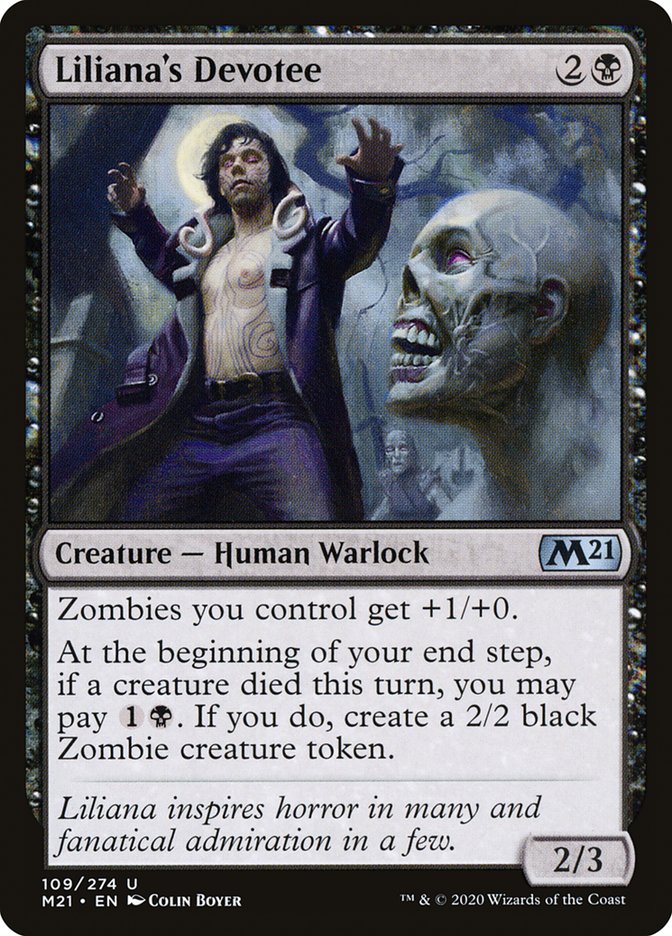 Liliana's Devotee [Core Set 2021] | Play N Trade Winnipeg