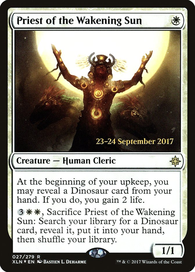 Priest of the Wakening Sun  [Ixalan Prerelease Promos] | Play N Trade Winnipeg