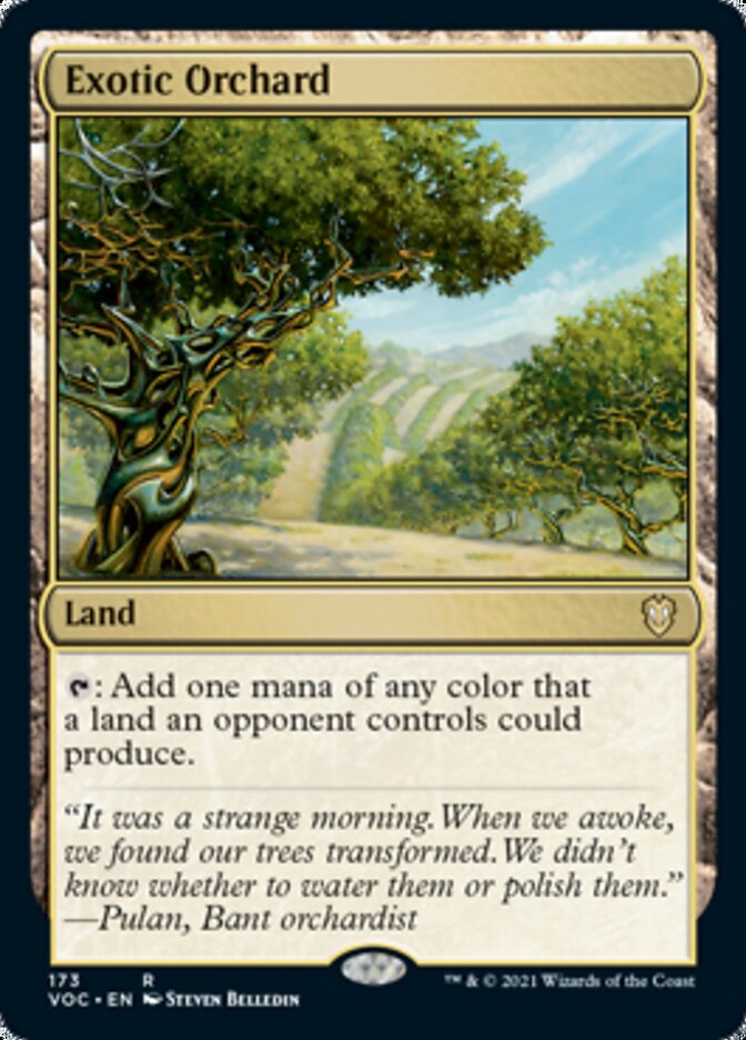 Exotic Orchard [Innistrad: Crimson Vow Commander] | Play N Trade Winnipeg