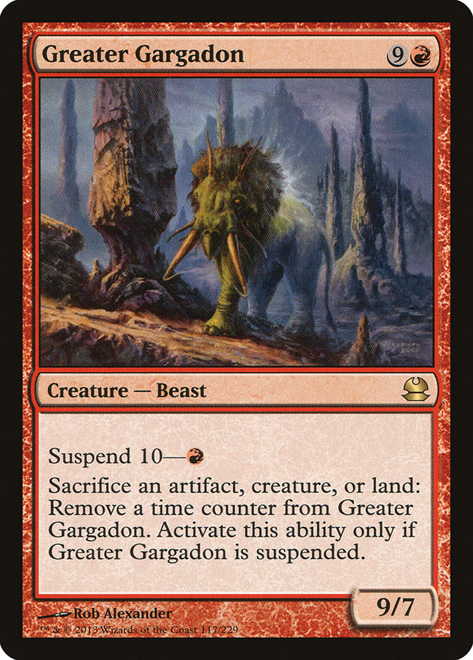 Greater Gargadon [Modern Masters] | Play N Trade Winnipeg