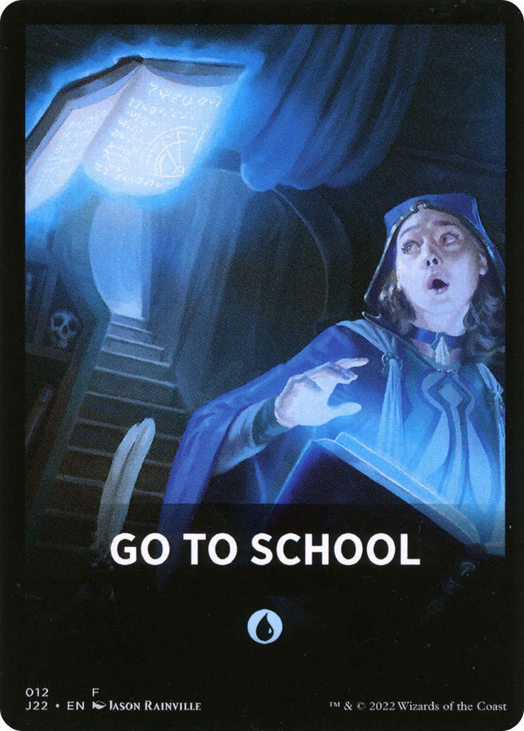 Go to School Theme Card [Jumpstart 2022 Front Cards] | Play N Trade Winnipeg