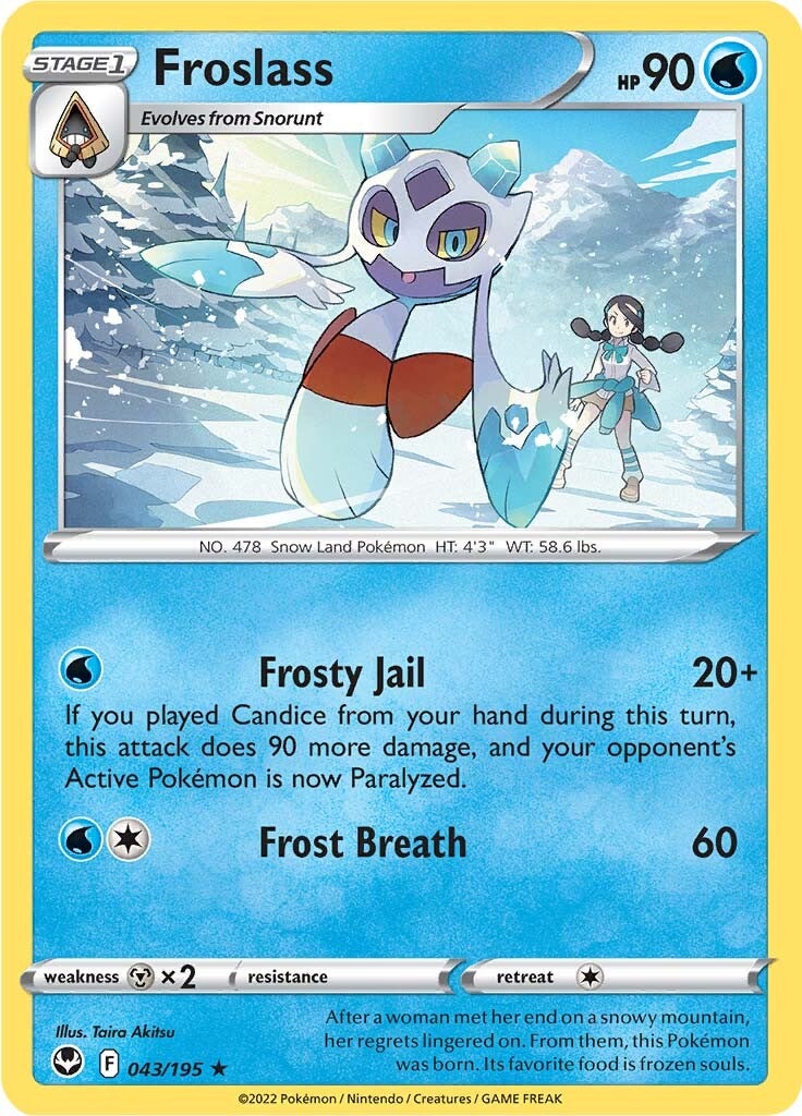 Froslass (043/195) [Sword & Shield: Silver Tempest] | Play N Trade Winnipeg