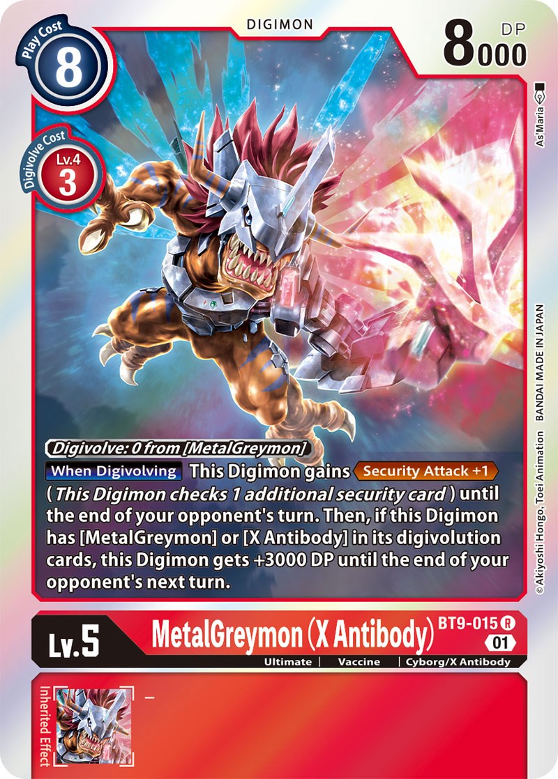 MetalGreymon (X Antibody) [BT9-015] [X Record] | Play N Trade Winnipeg