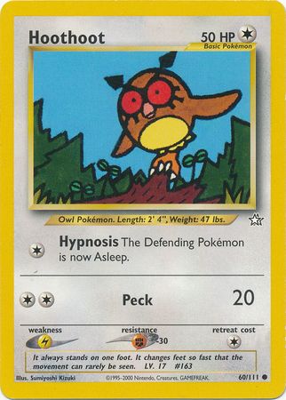 Hoothoot (60/111) [Neo Genesis Unlimited] | Play N Trade Winnipeg