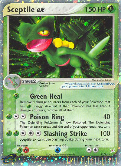 Sceptile ex (93/95) [EX: Team Magma vs Team Aqua] | Play N Trade Winnipeg