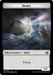 Spirit (9) // Spirit (13) Double-Sided Token [March of the Machine Commander Tokens] | Play N Trade Winnipeg