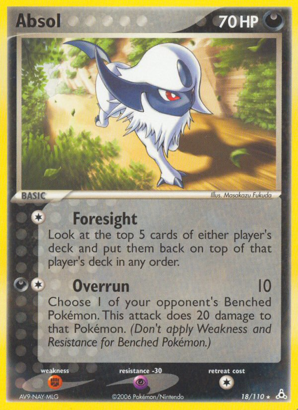 Absol (18/110) [EX: Holon Phantoms] | Play N Trade Winnipeg